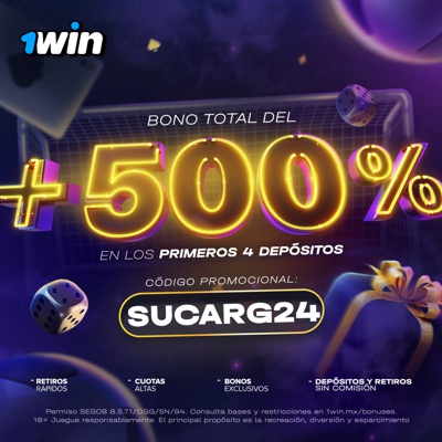 1win Bonus 500%